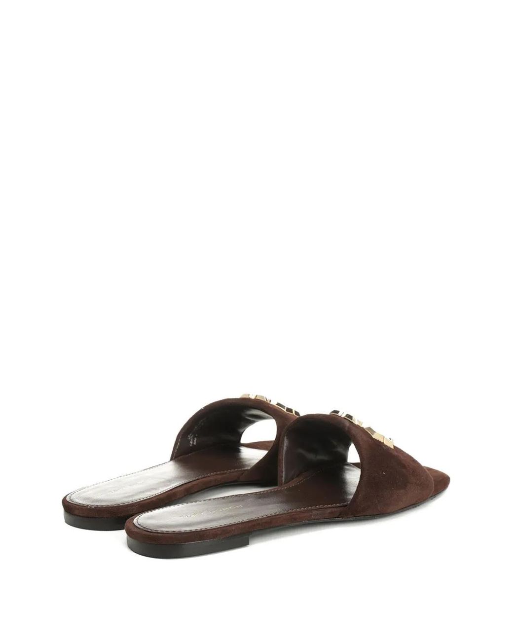Tory Burch Brown Eleanor Slide