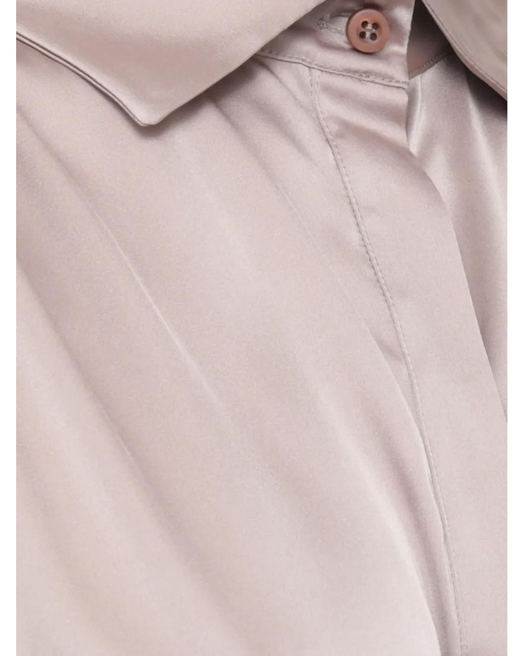 D.exterior Natural Blouse À Fronces