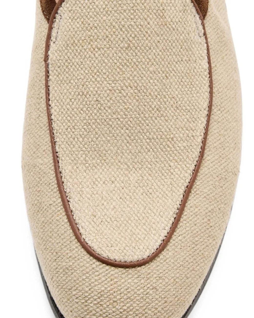 Forsa White Edgar Belgian Loafers for men