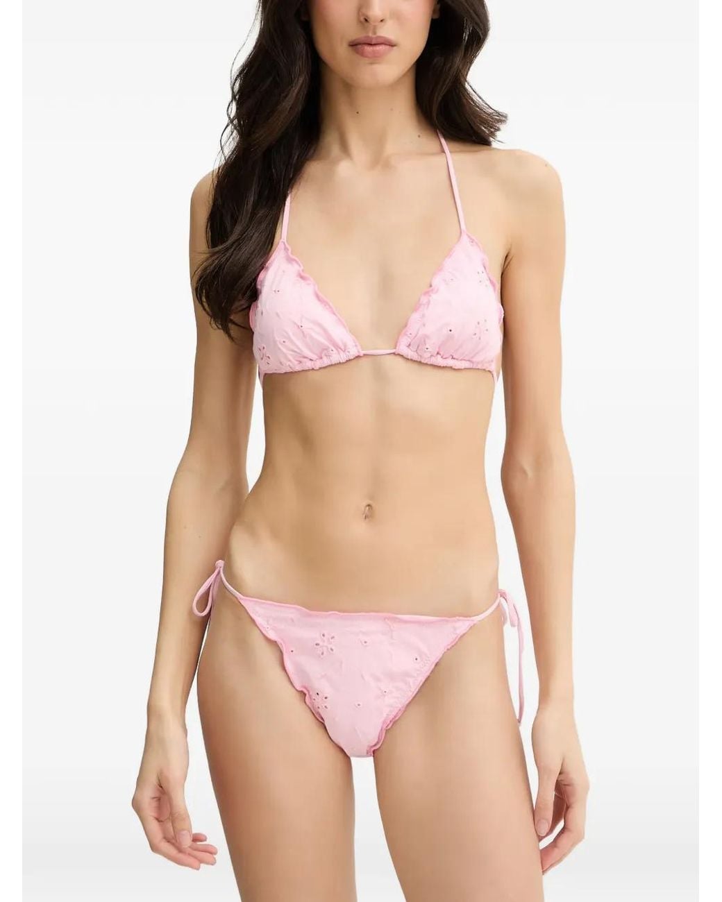 Bikini Sarius Triangular Mc2 Saint Barth de color Pink