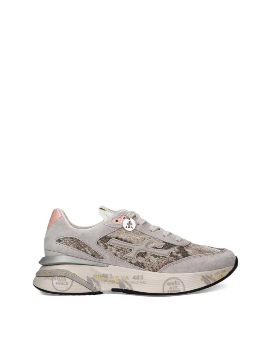 Premiata White Moe Run 8083 Sneakers