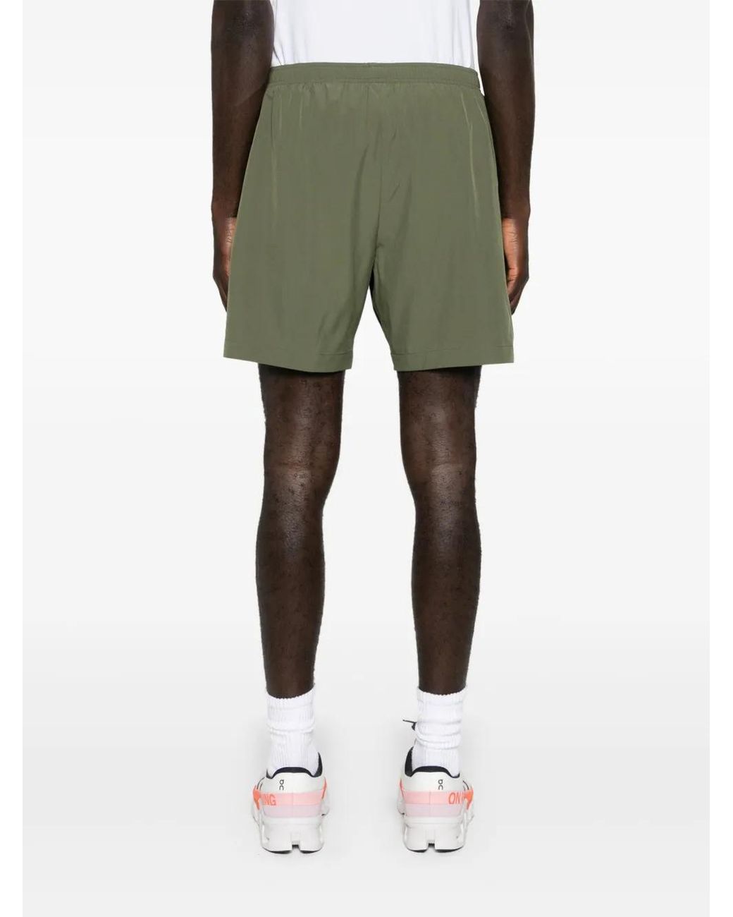 Polo Ralph Lauren Green Polo Pony Drawstring Running Shorts for men