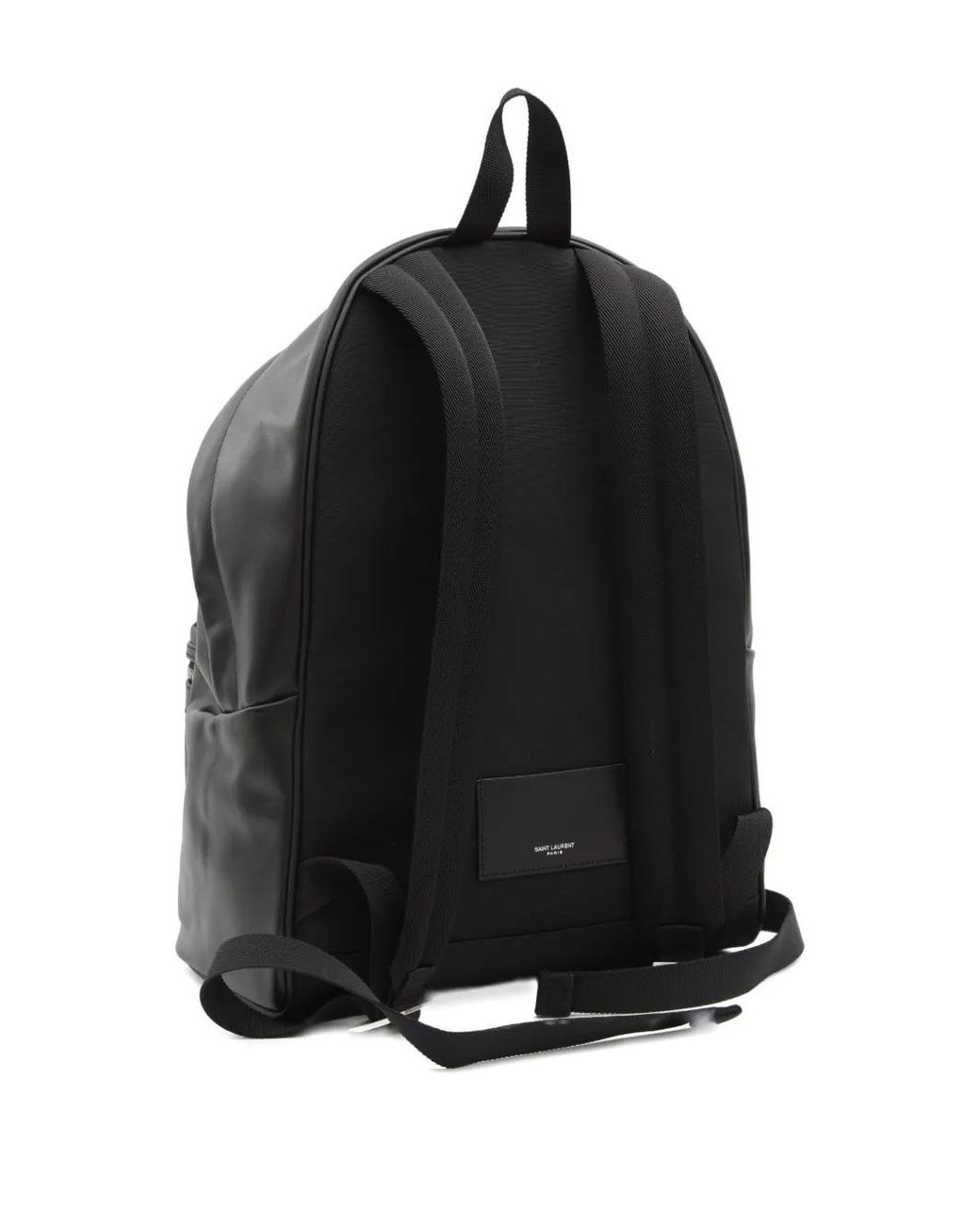 Saint Laurent Black City Backpack Bags for men