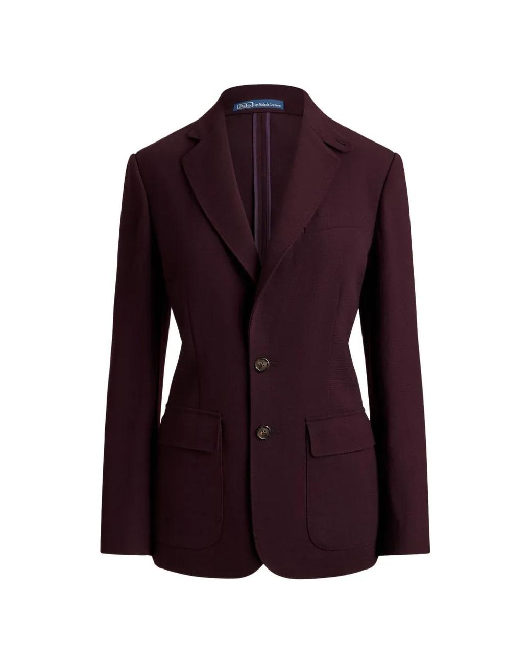 Polo Ralph Lauren Purple Heritage Wool Blazer