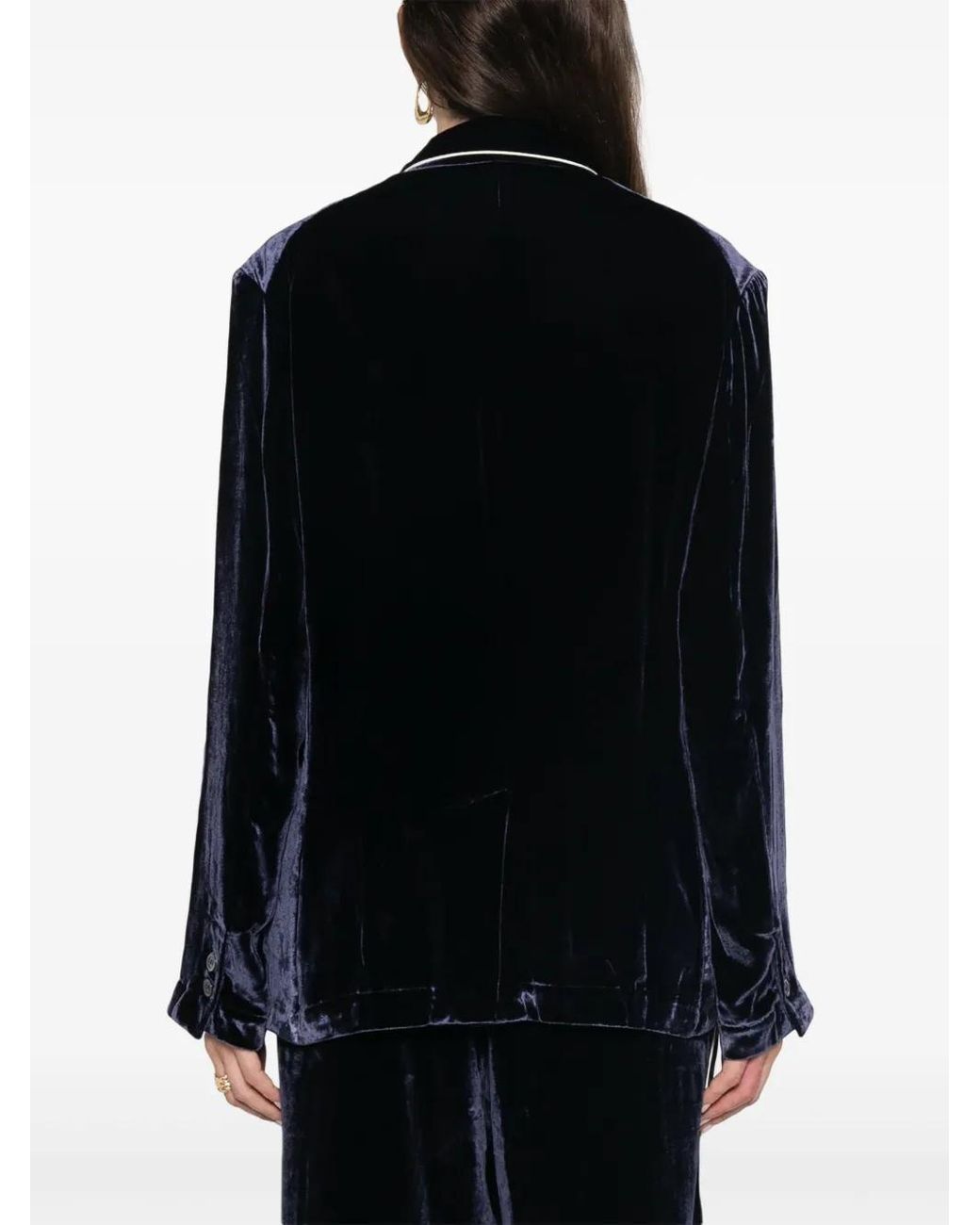 Pierre Louis Mascia Black Velvet Blazer