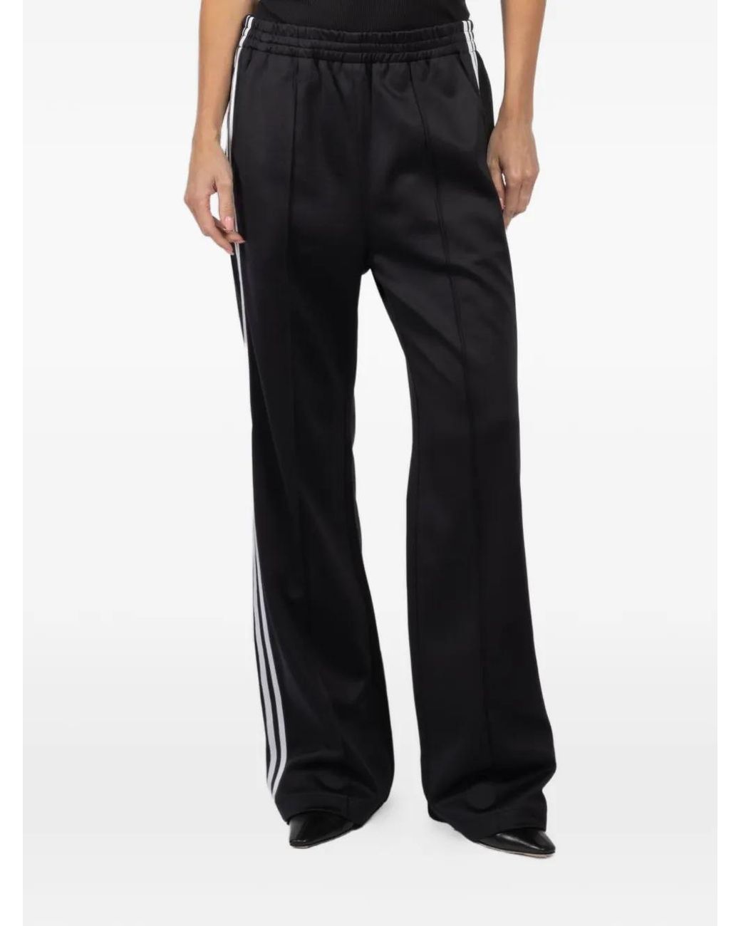 Tibi Black Scottie Track Pants