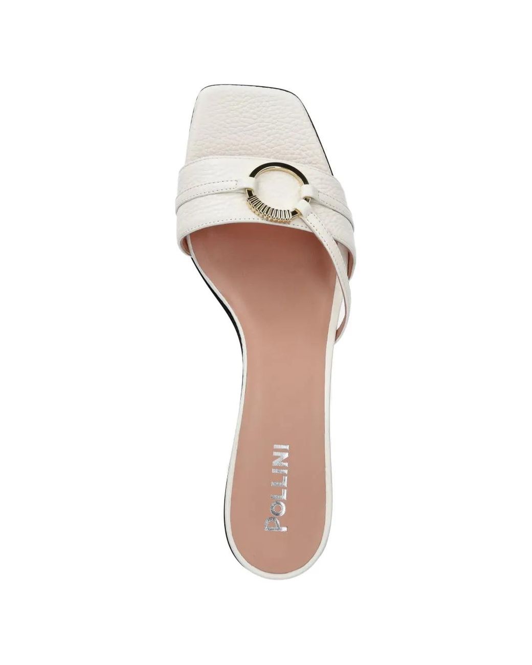 Pollini Natural Sandales À Détail D'Anneau