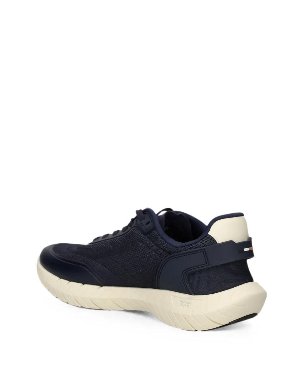 Boss Blue Baskets -Motion Runn À Bords En Cuir for men