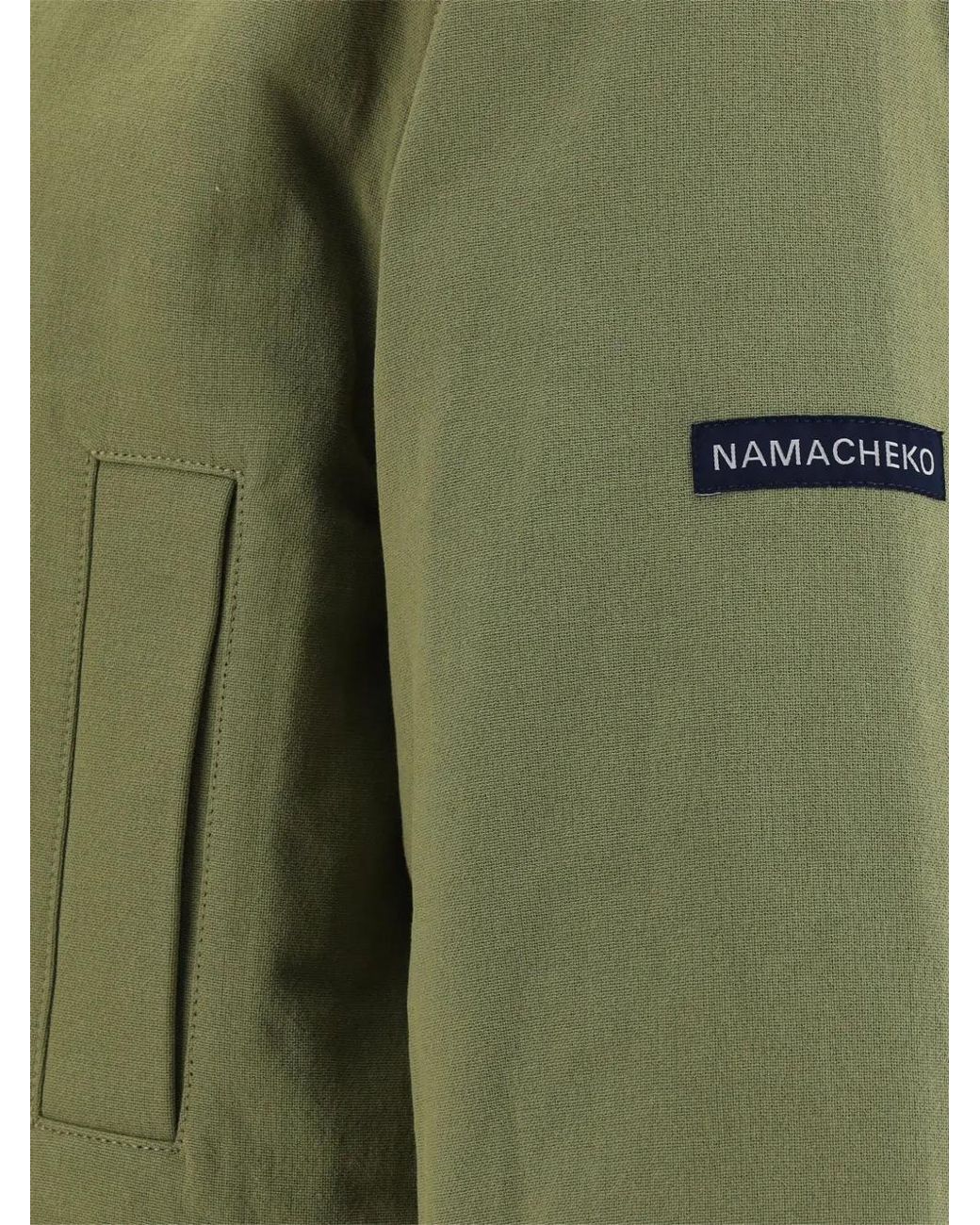 NAMACHEKO Green Hades Bomber Jacket for men