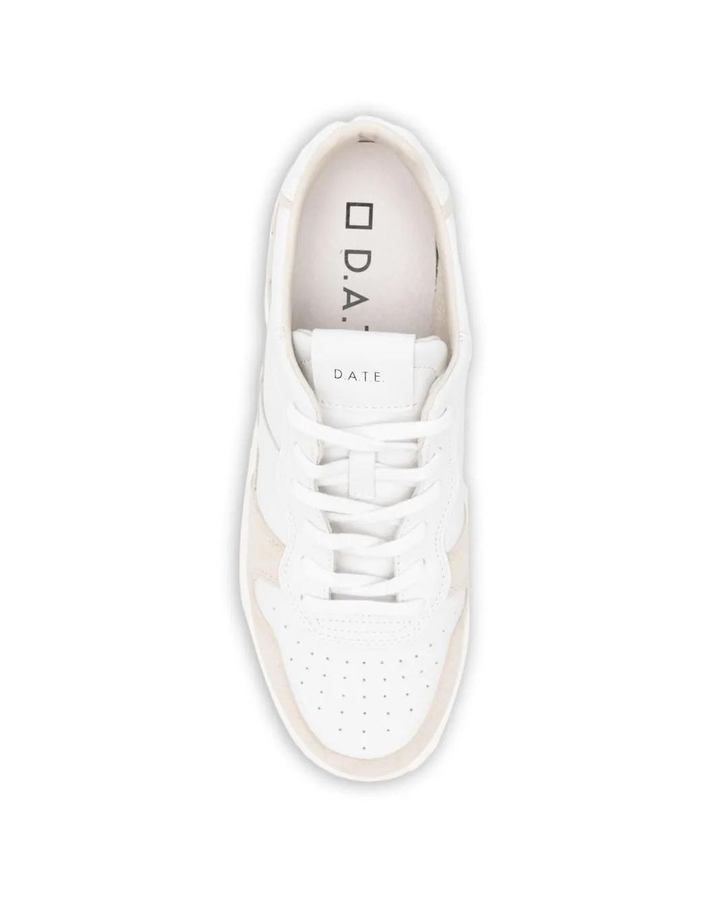 Date White Court 2.0 Panelled Sneakers for men