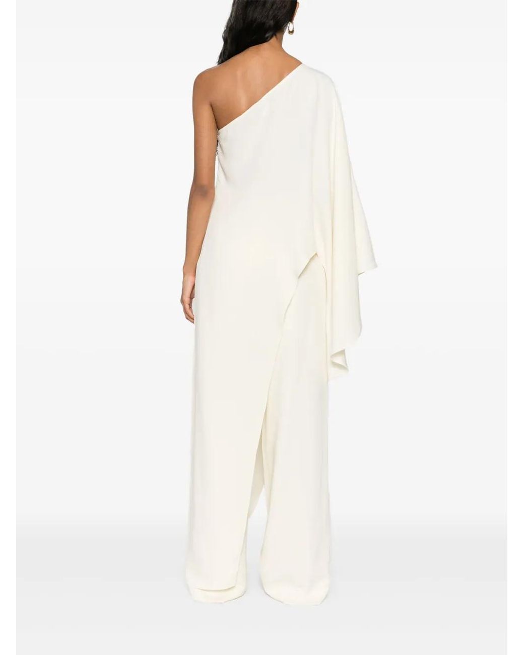 ‎Taller Marmo White Panaro Asymmetrical Blouse