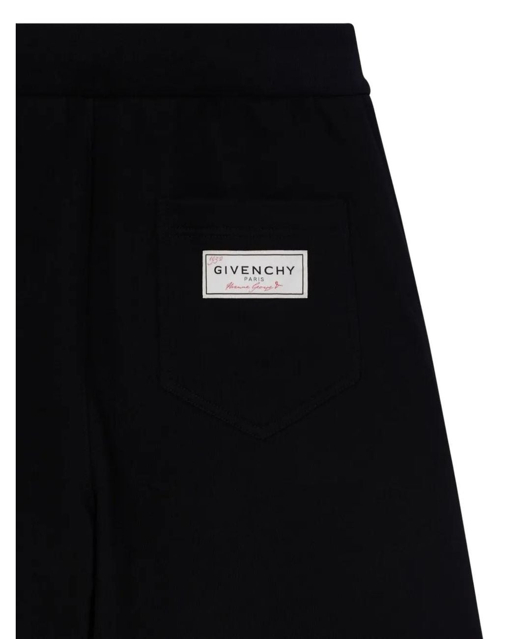 Givenchy Black Couture Seam Bermuda Shorts for men