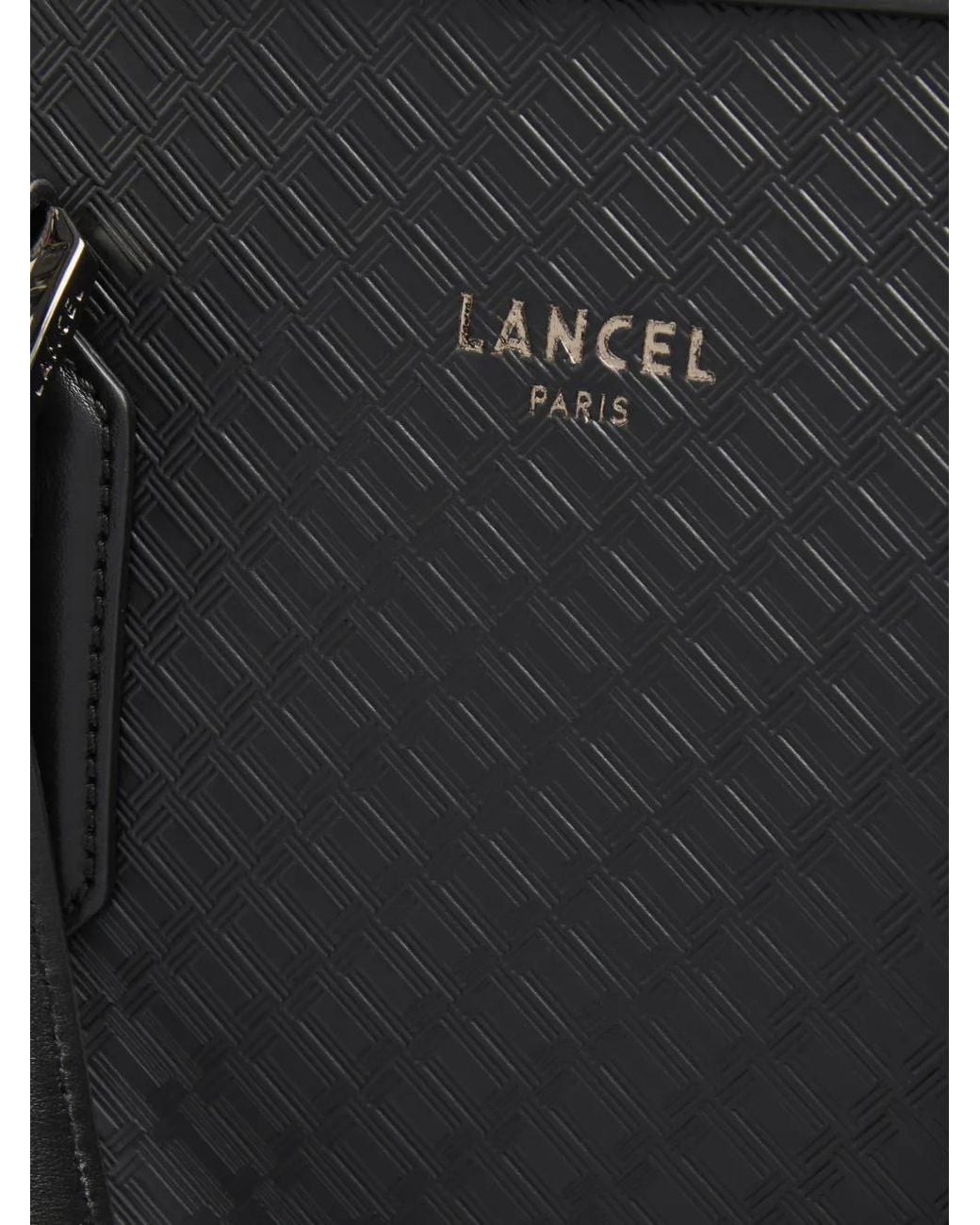 Portadocumenti Charlie Goffrato di Lancel in Black da Uomo