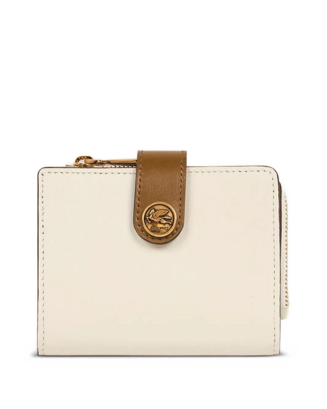 Etro Natural Leather Wallet