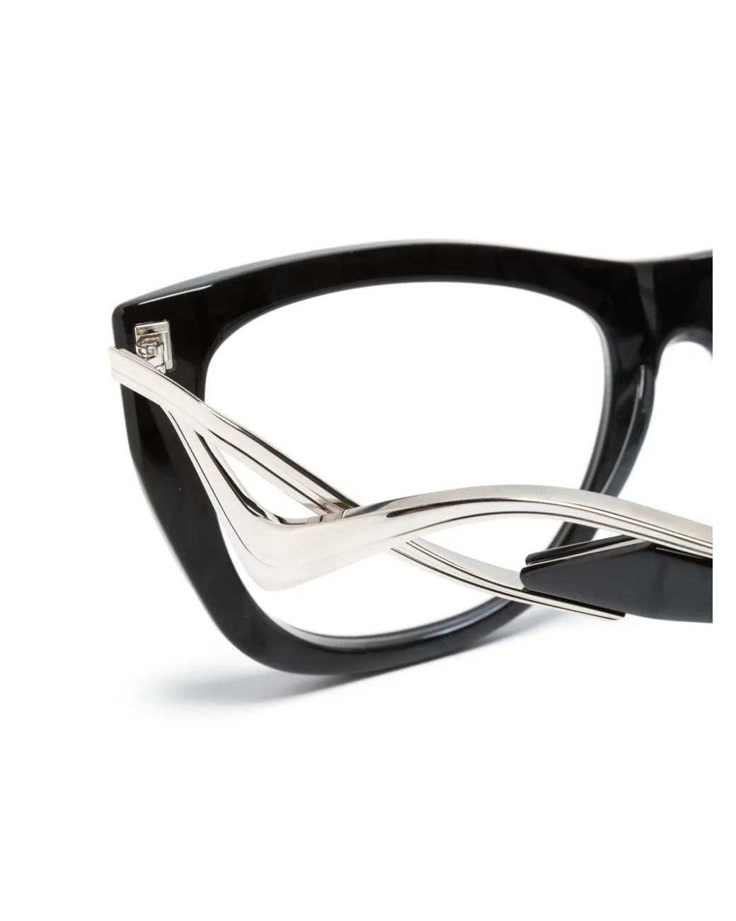 Dita Eyewear Black Icelus Cat-Eye Glasses