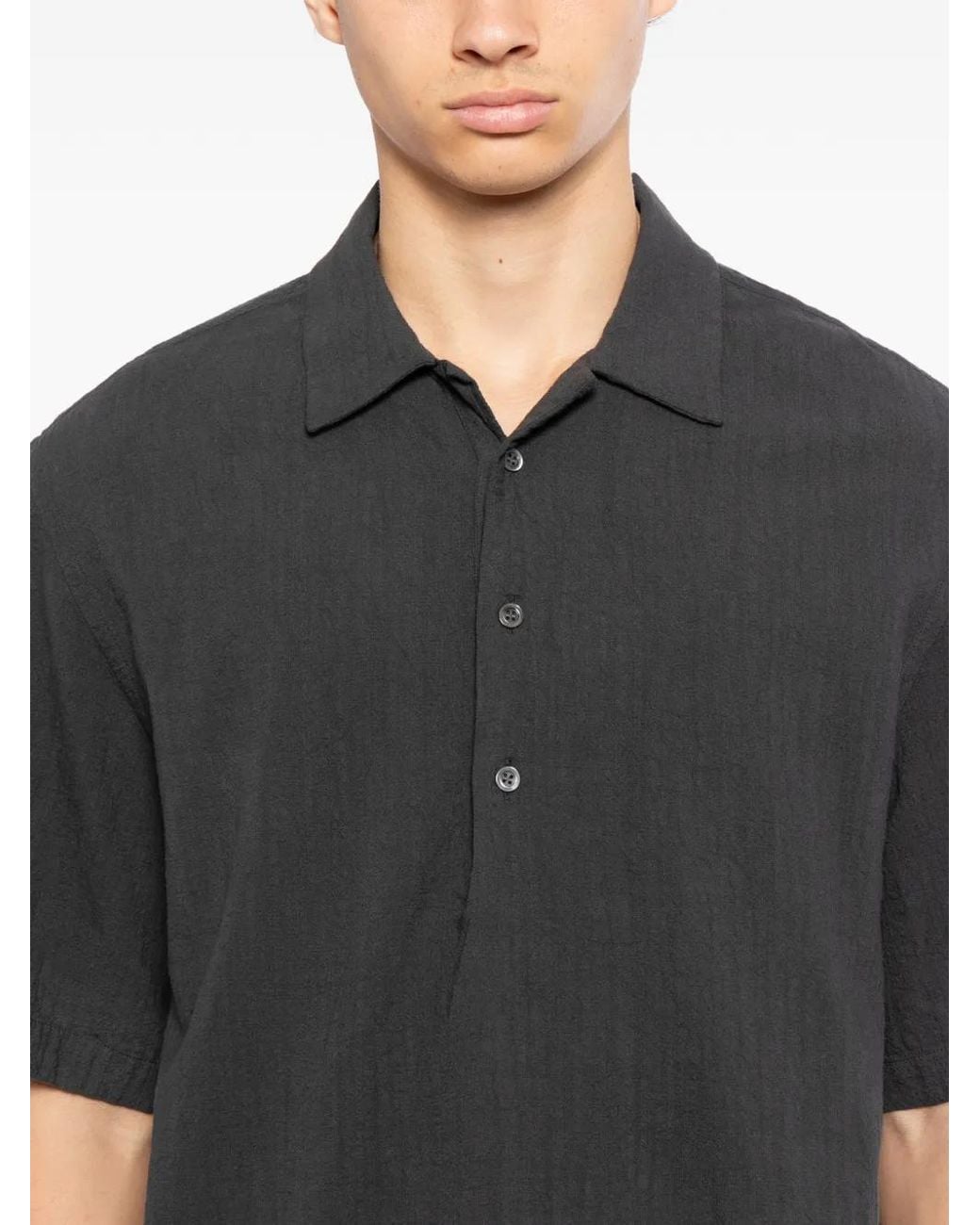 Barena Black Mola Lanchin Shirt for men