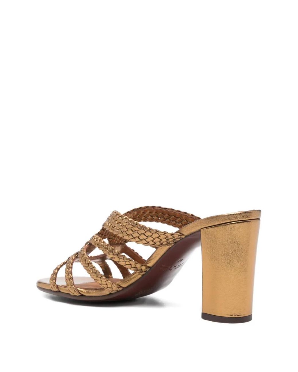 Chie Mihara Natural Woven-Strap Sandals