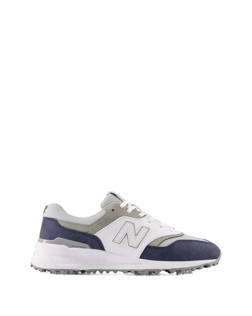 New Balance White 997 Golf Sneakers for men
