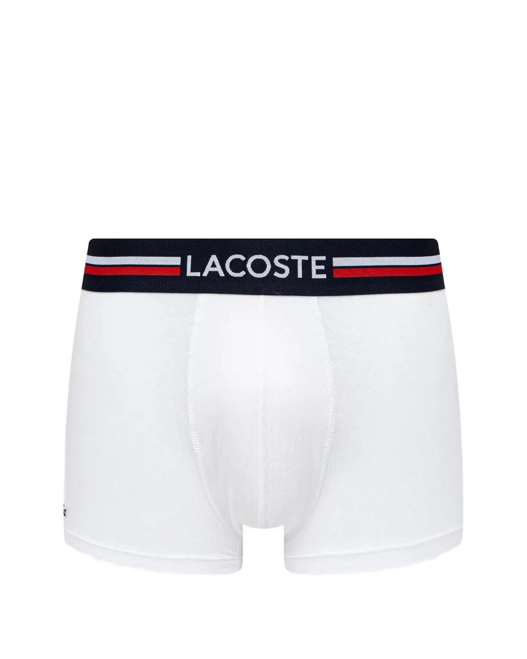 Lacoste Blue Logo-Waistband Trunks (Set Of Three) for men