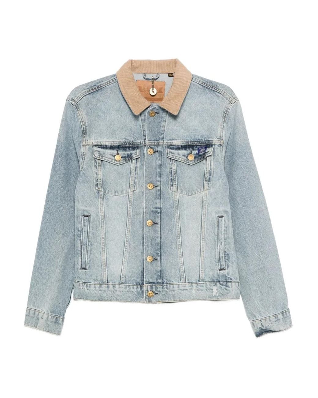 Giacca A Coste di Superdry in Blue da Uomo