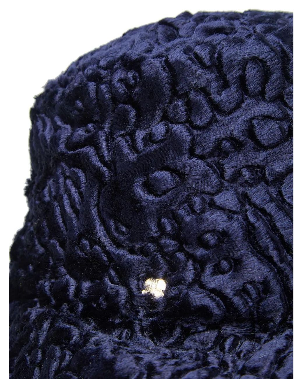 Flapper Blue Logo-Charm Bucket Hat
