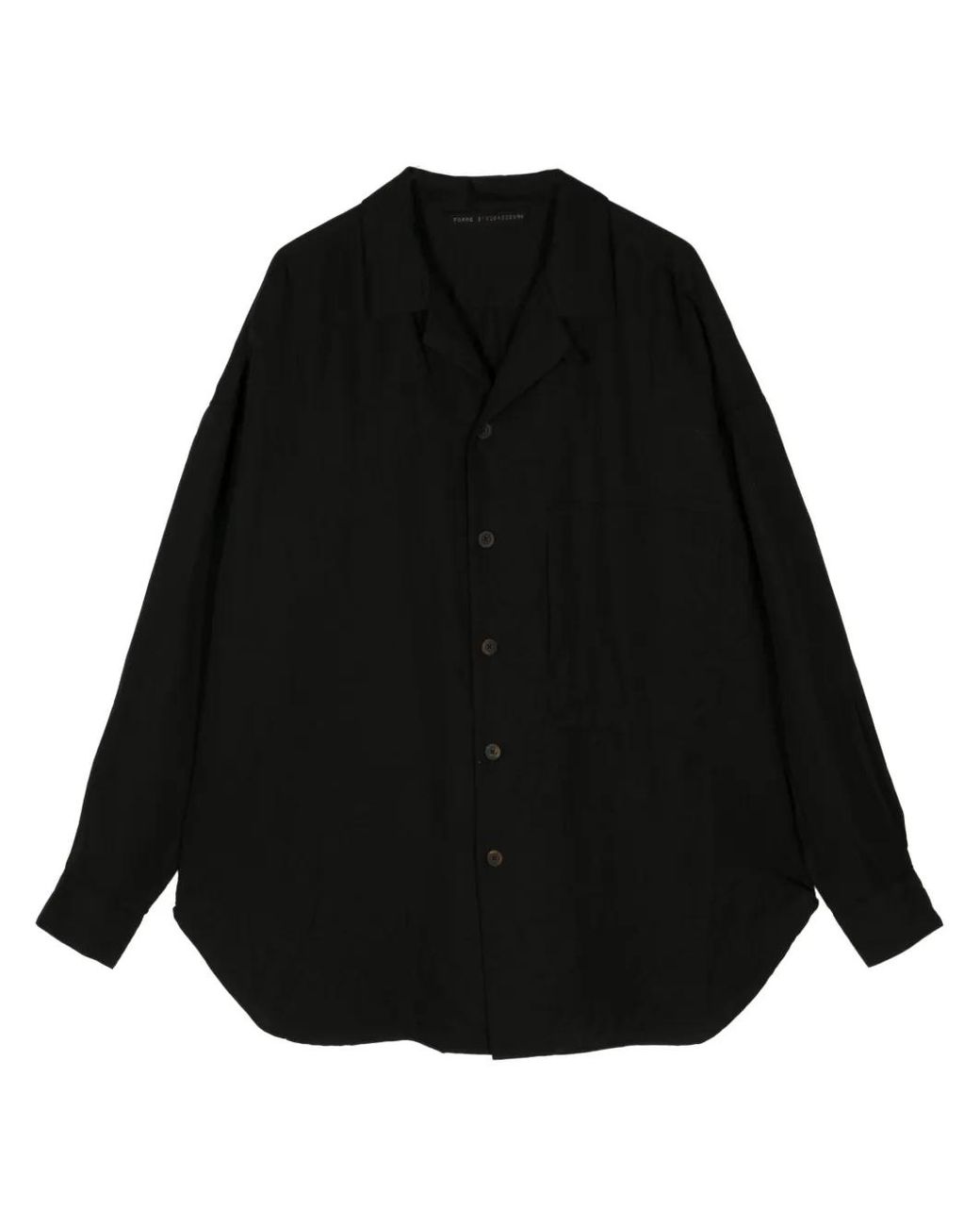 Forme D'expression Langärmeliges Hemd in Black für Herren