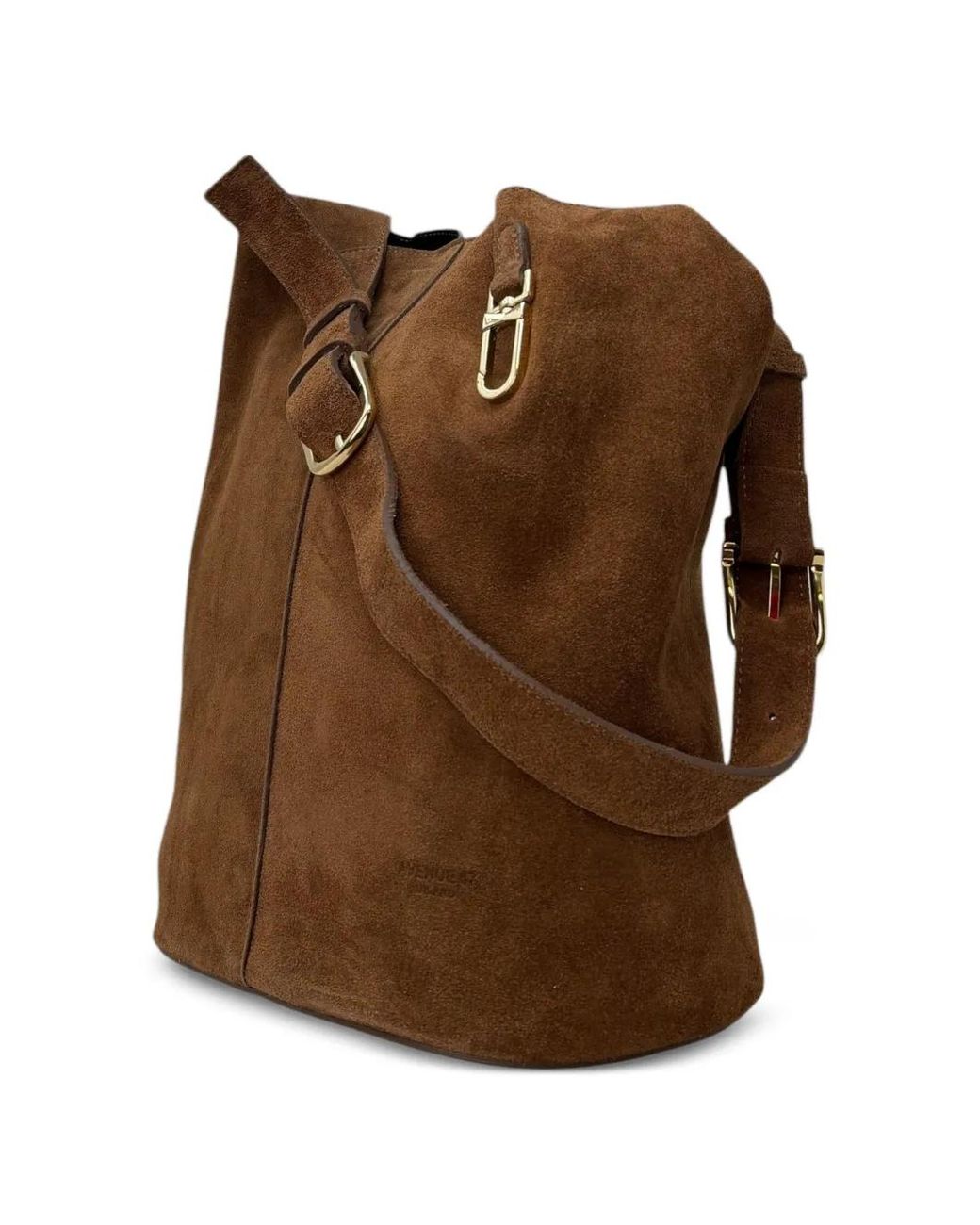 Avenue Brown Noelia Suede Backpack