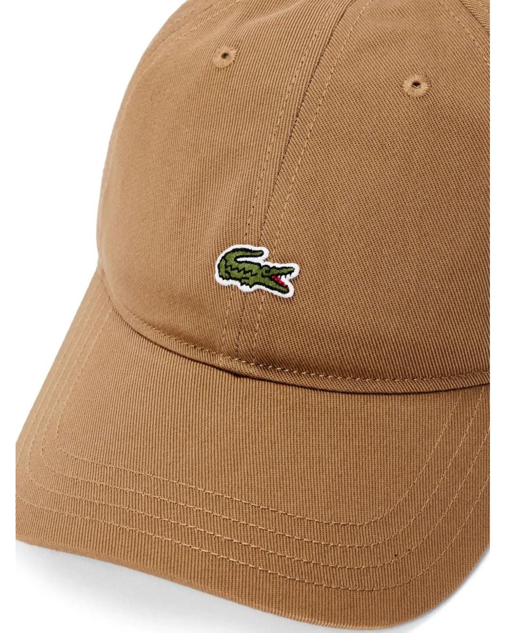 Casquette À Logo Lacoste pour homme en coloris Natural