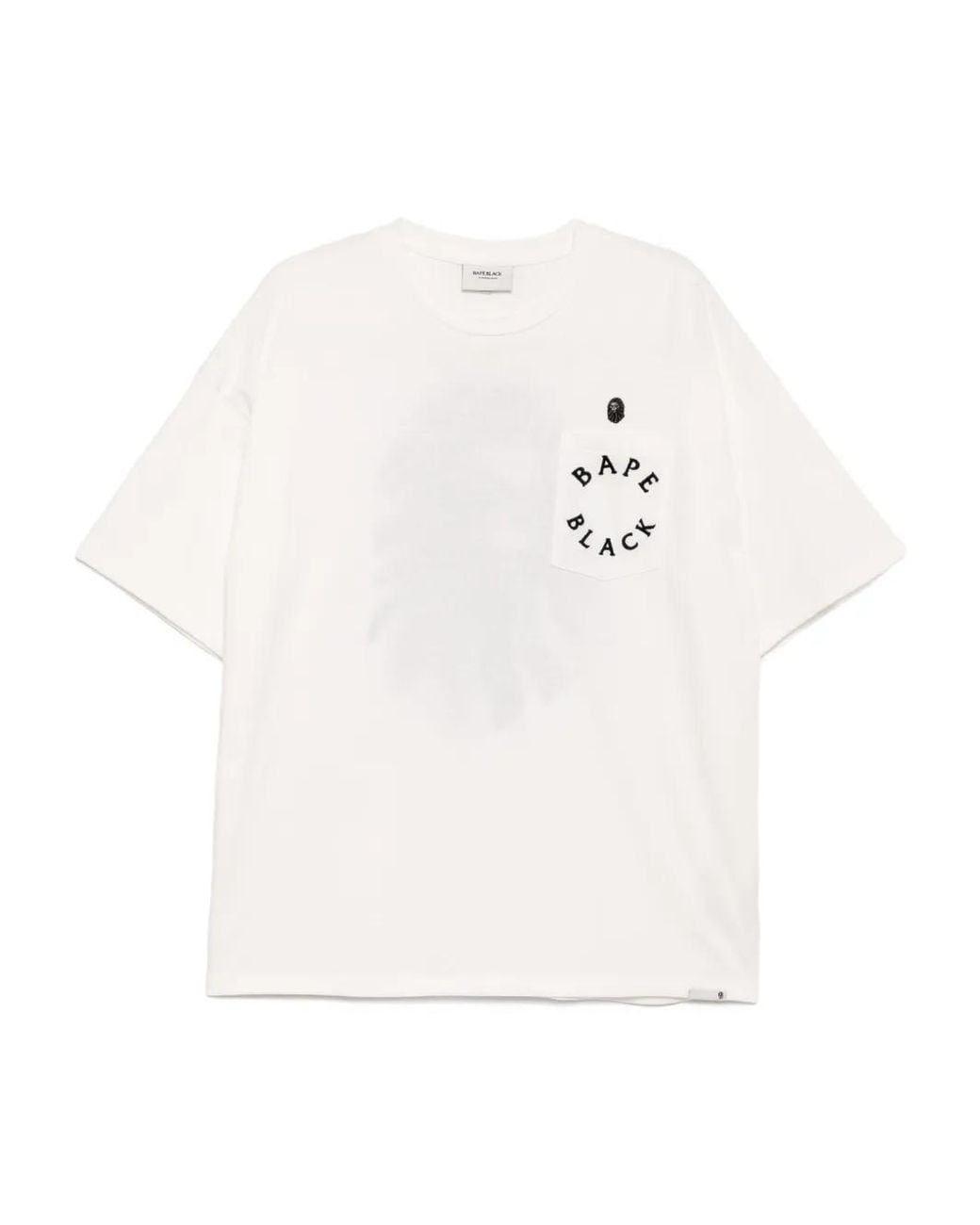 A Bathing Ape White Cotton T-Shirt for men
