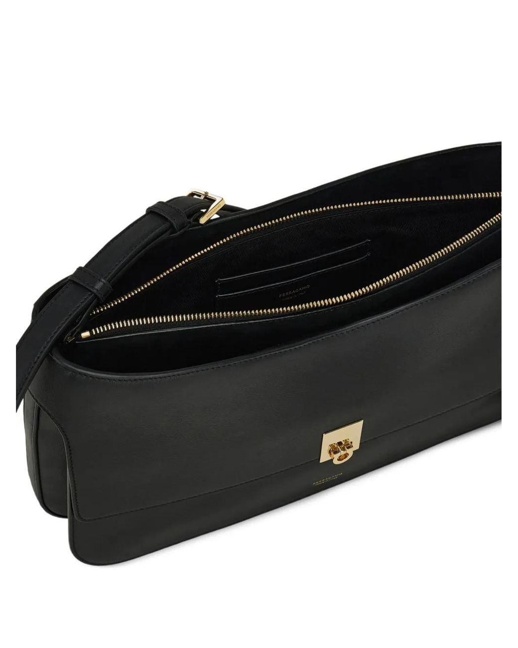 Ferragamo Black Cara Bag S