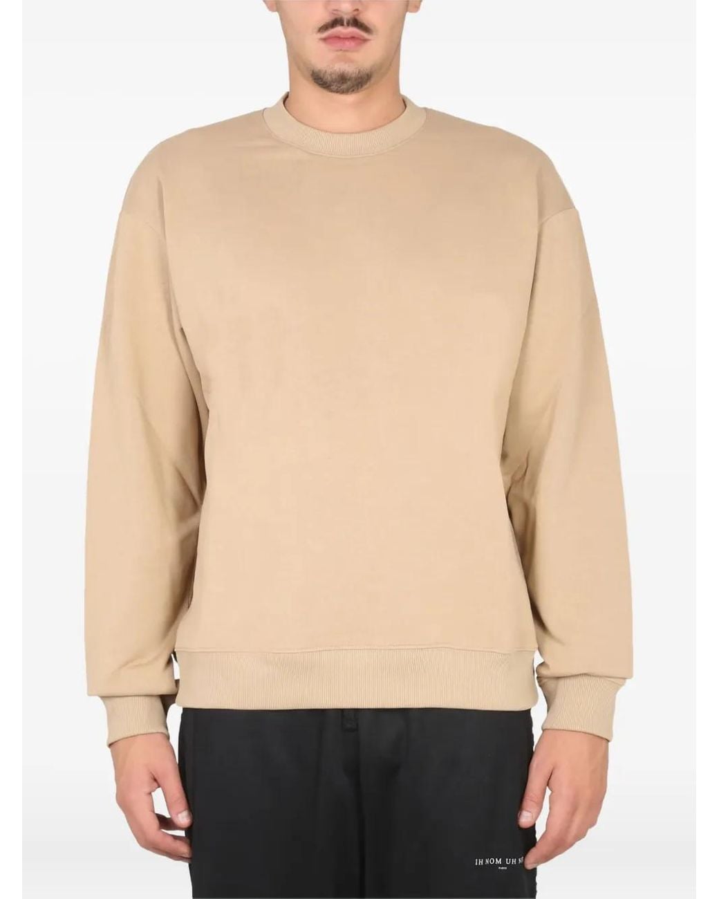 Ih Nom Uh Nit Natural Logo-Print Sweatshirt for men
