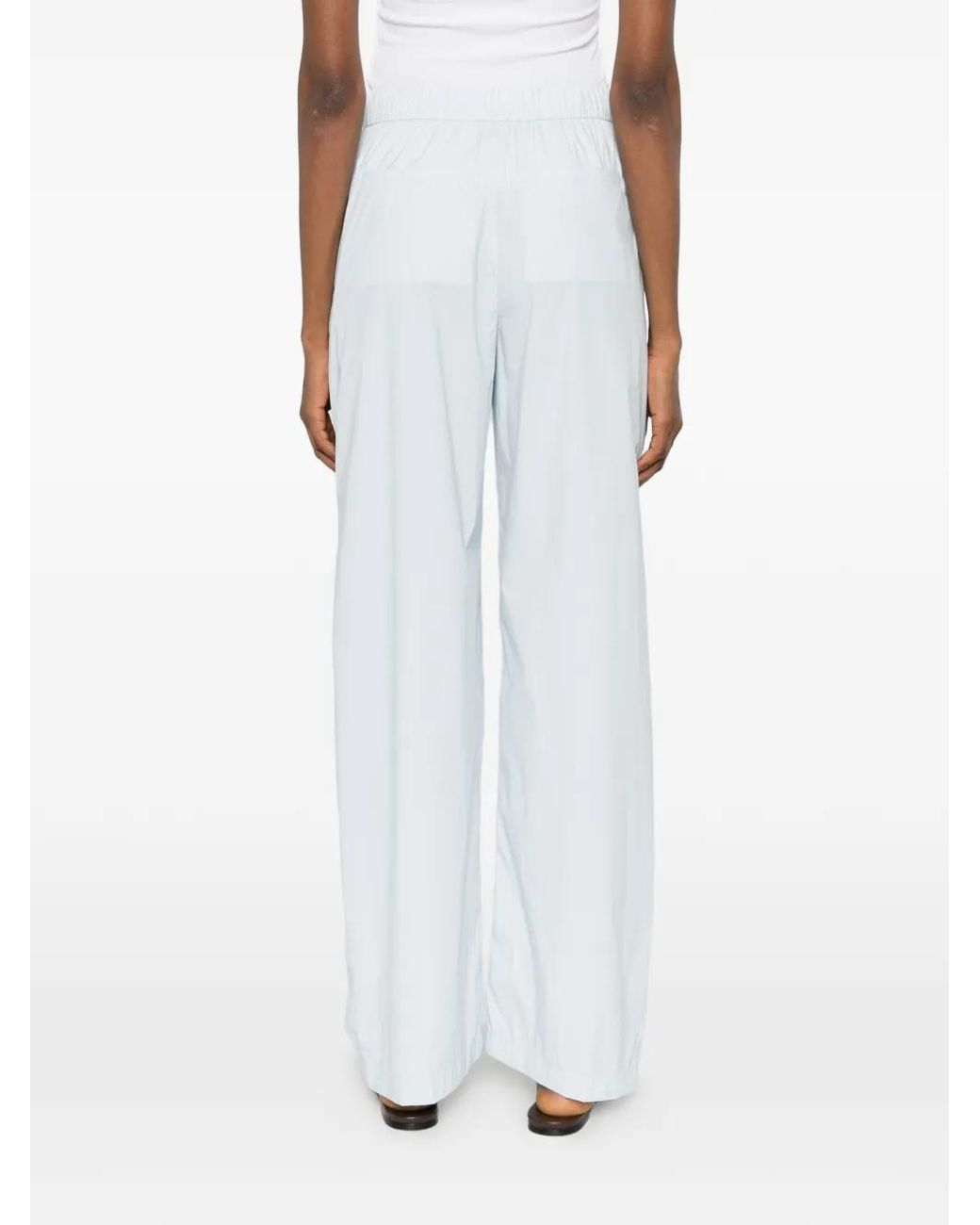Herno White Drawstring-Waist Track Pants