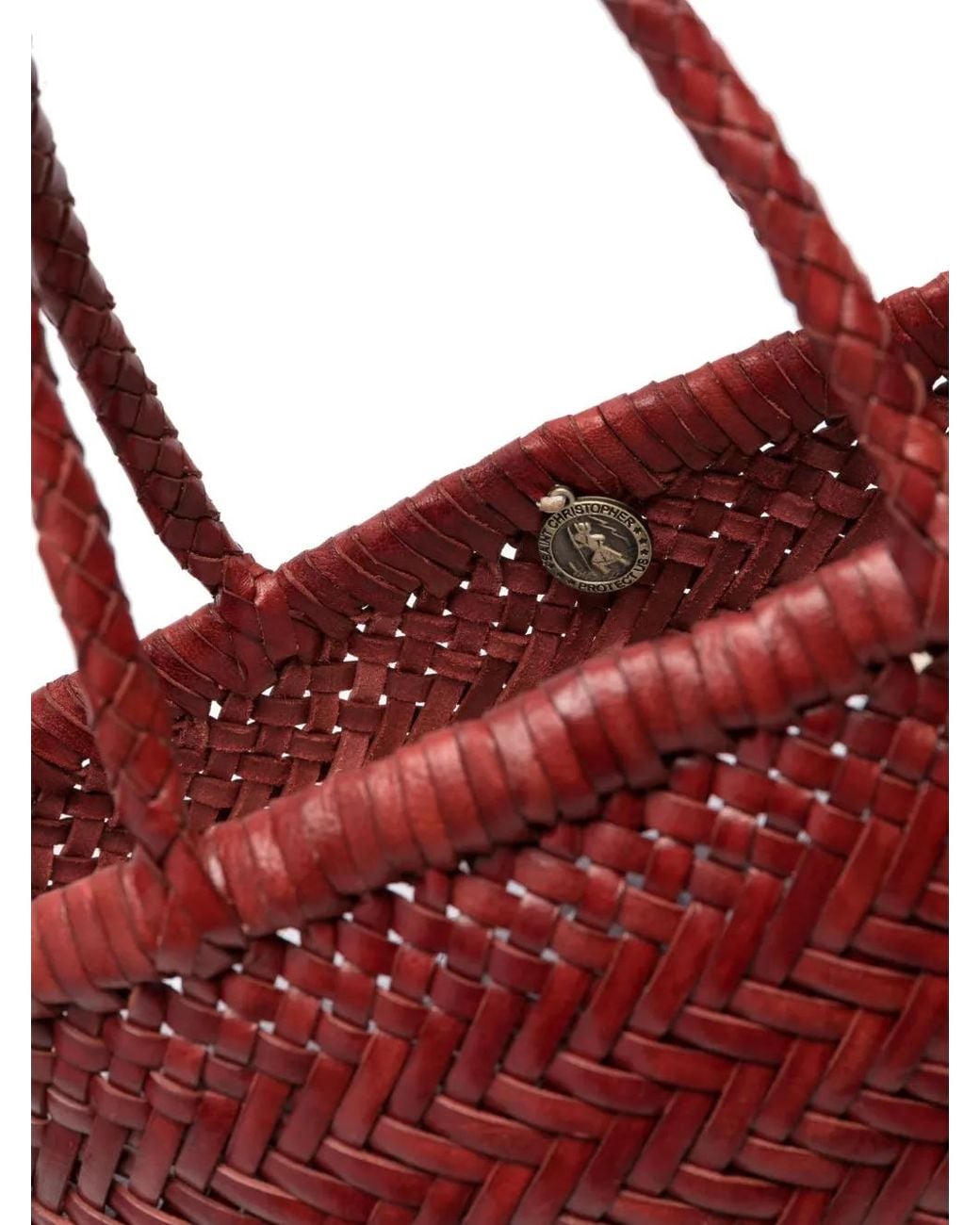 Dragon Diffusion Red Mini Flat Gora Tote Bag