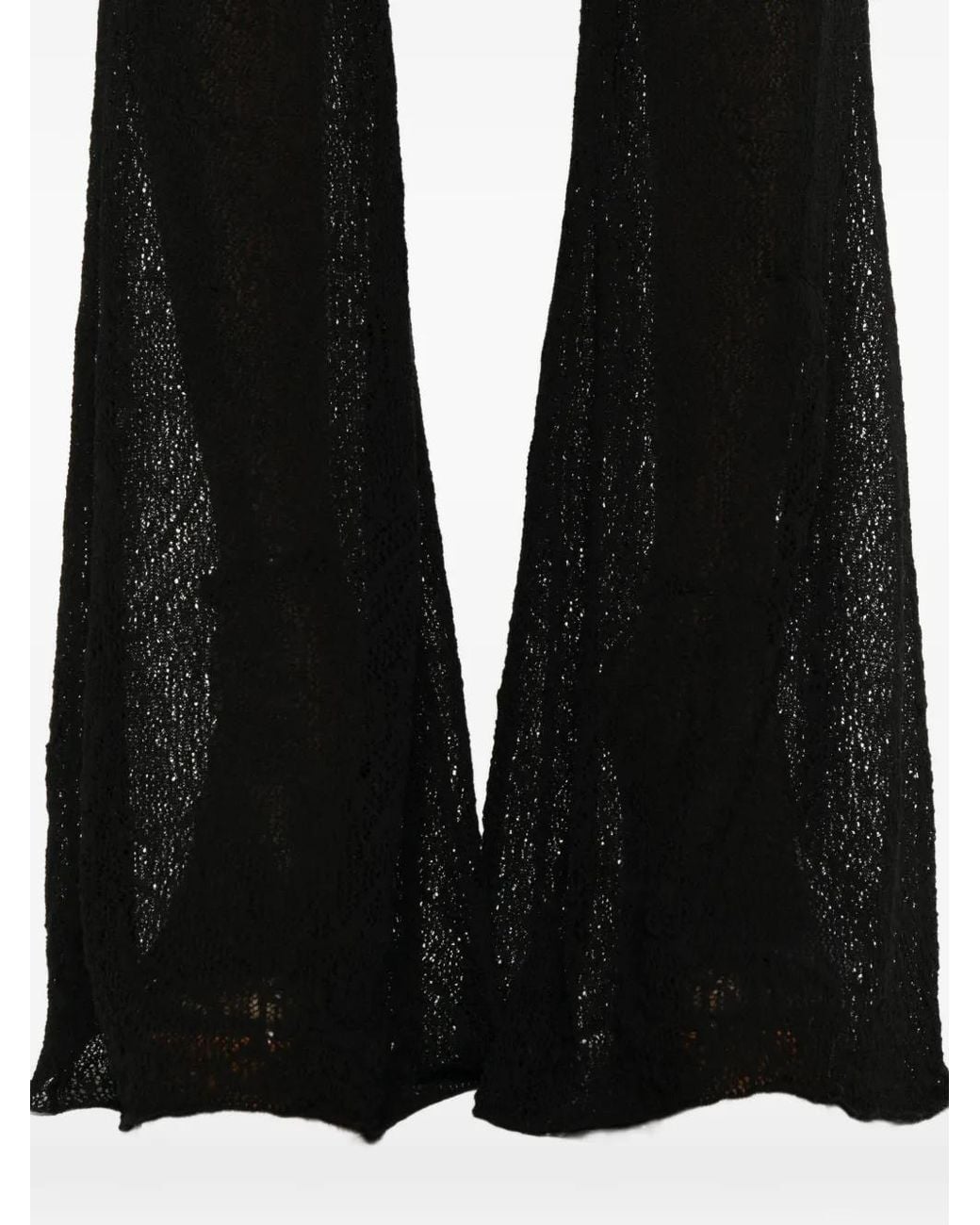 Etro Black Floral Trousers