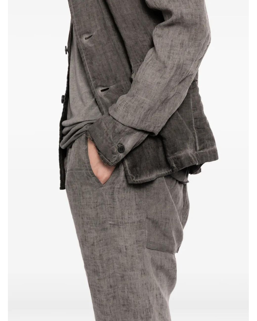 Thom Krom Gray Pantalon M P 49 for men