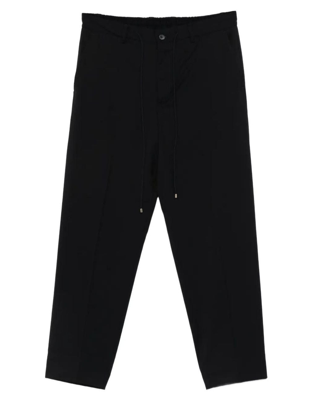Briglia 1949 Black Convents Tapered Trousers for men