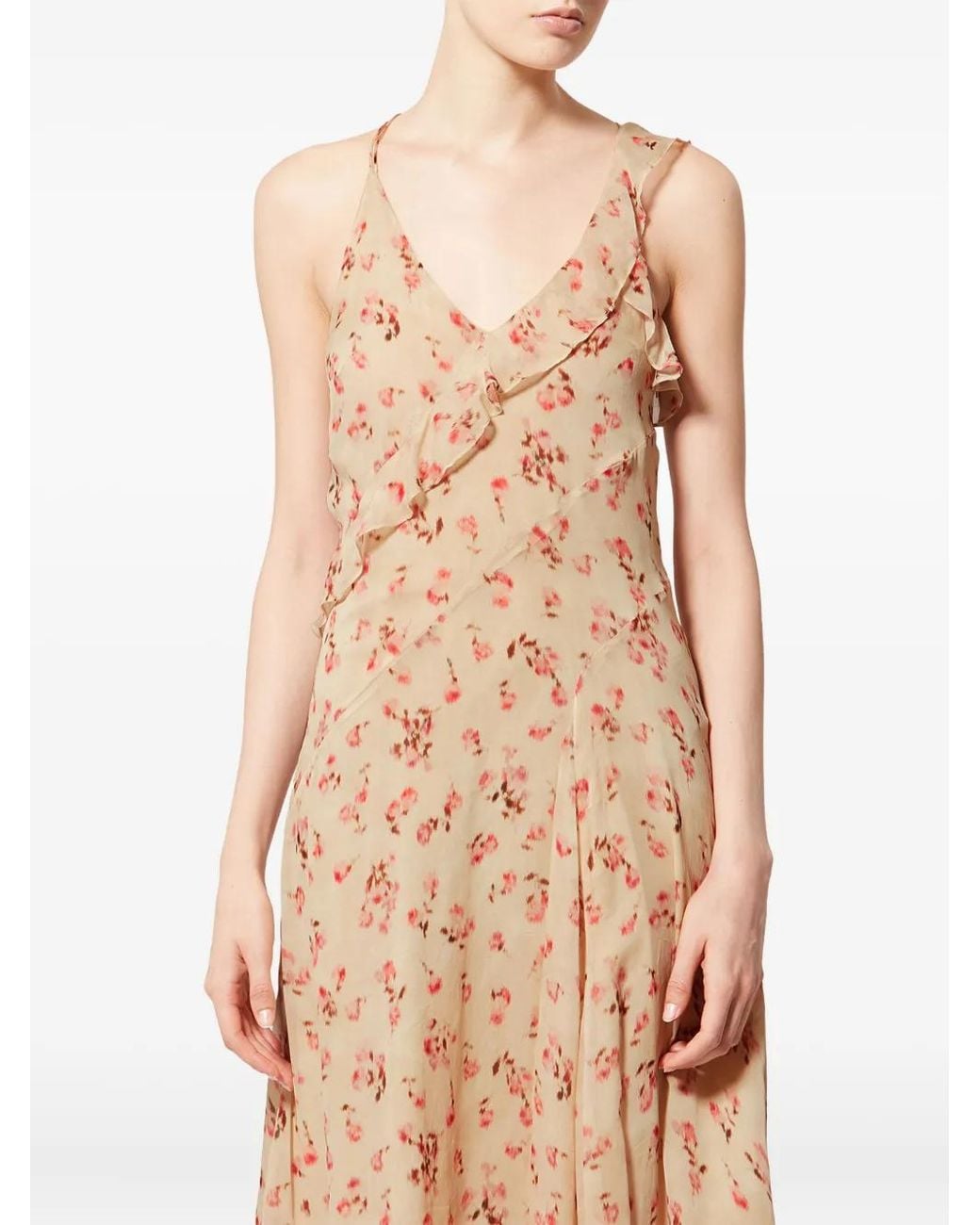 Isabel Marant Natural Luxie Long Dress