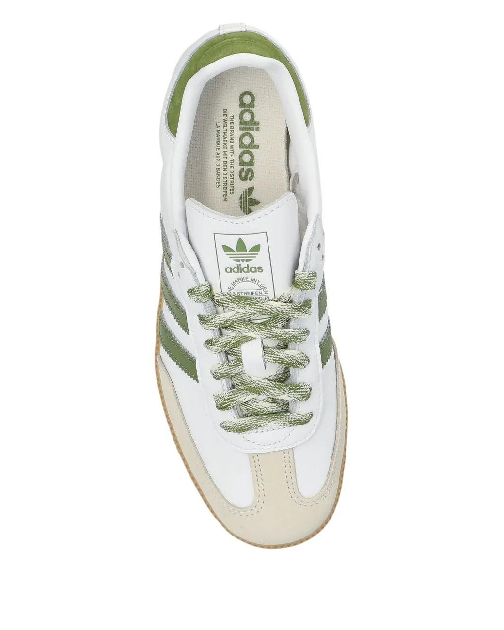 Adidas Green Samba Og Sneakers