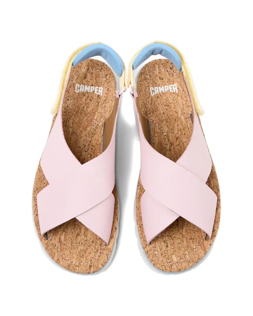 Camper Pink Oruga Sandals