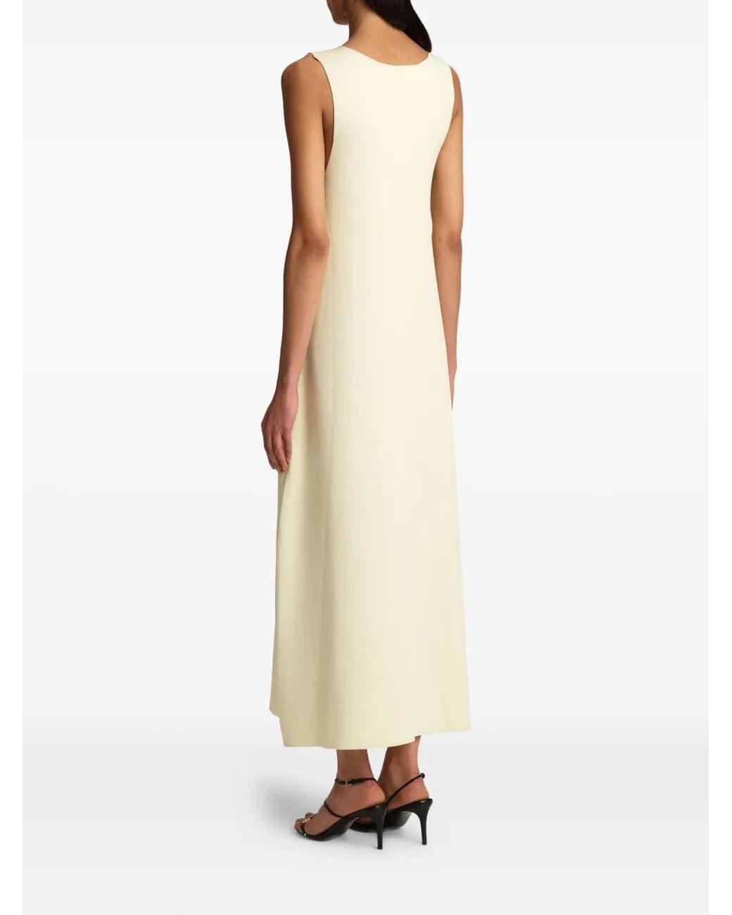 Khaite White Keran Dress