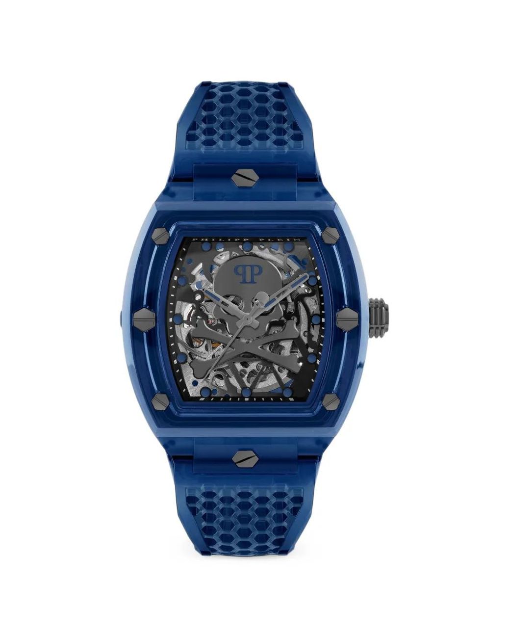 Philipp Plein Blue The $Keleton 44Mm Watch for men