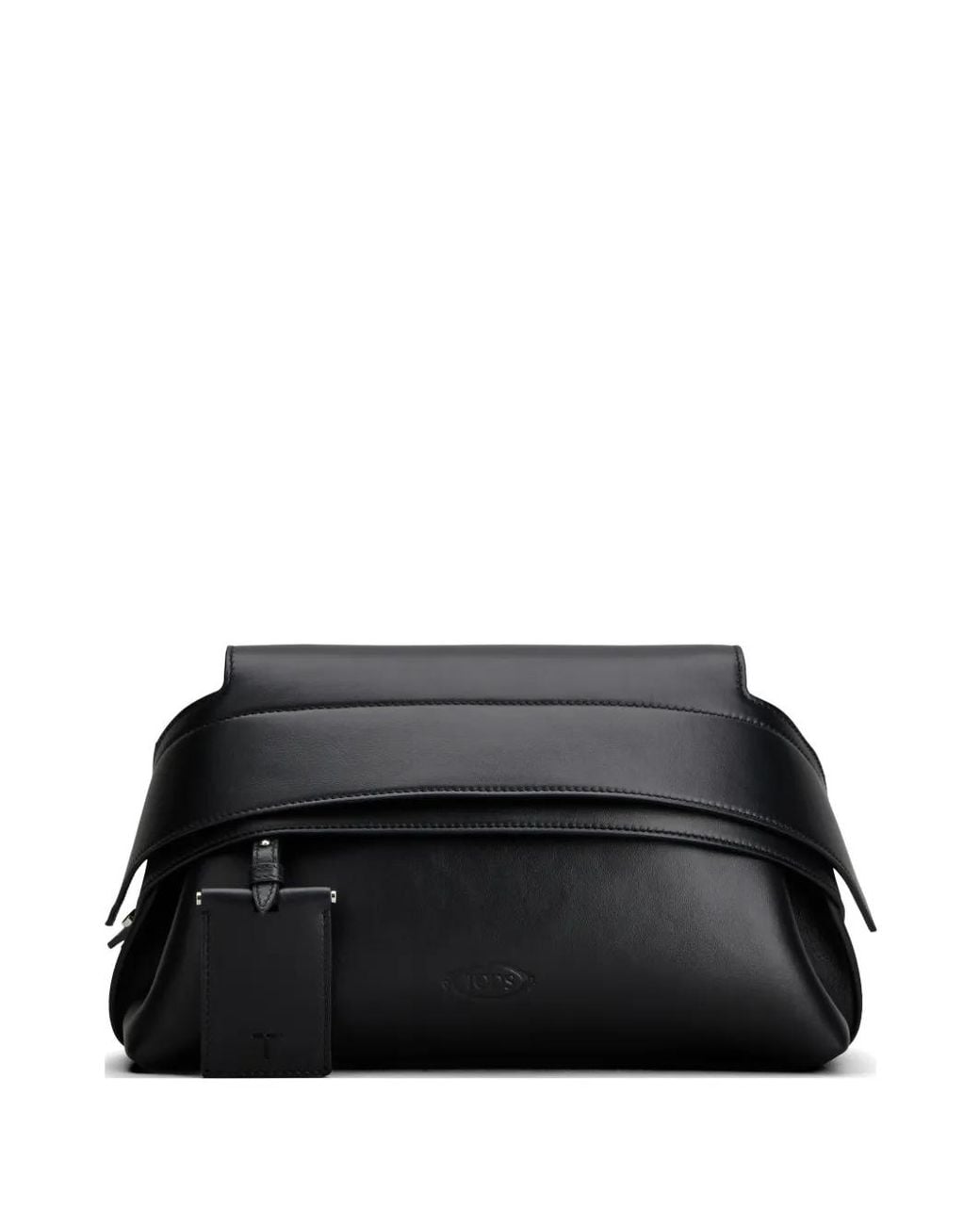 Tod's Black Mini Wave Pouch