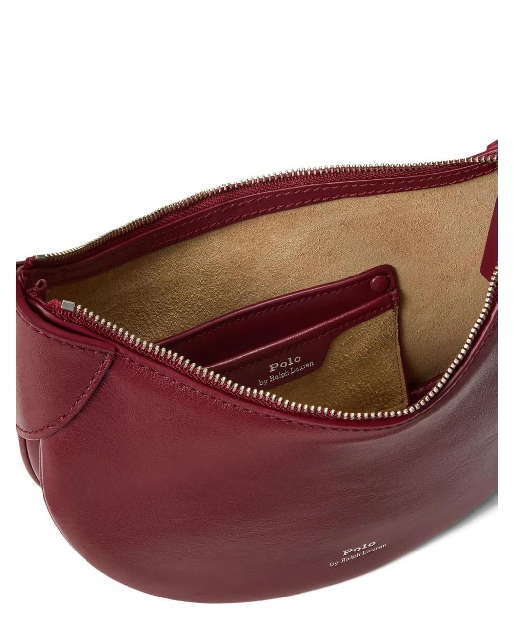 Polo Ralph Lauren Red Mini Polo Id Chain Shoulder Bag