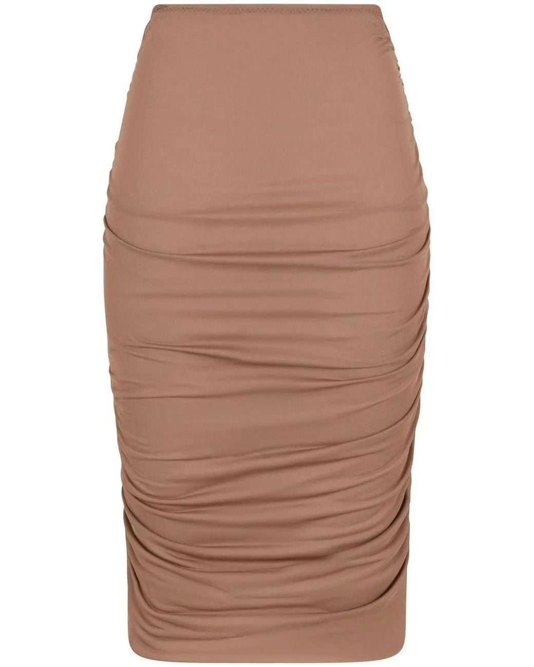 Dolce & Gabbana Brown Pencil Skirts