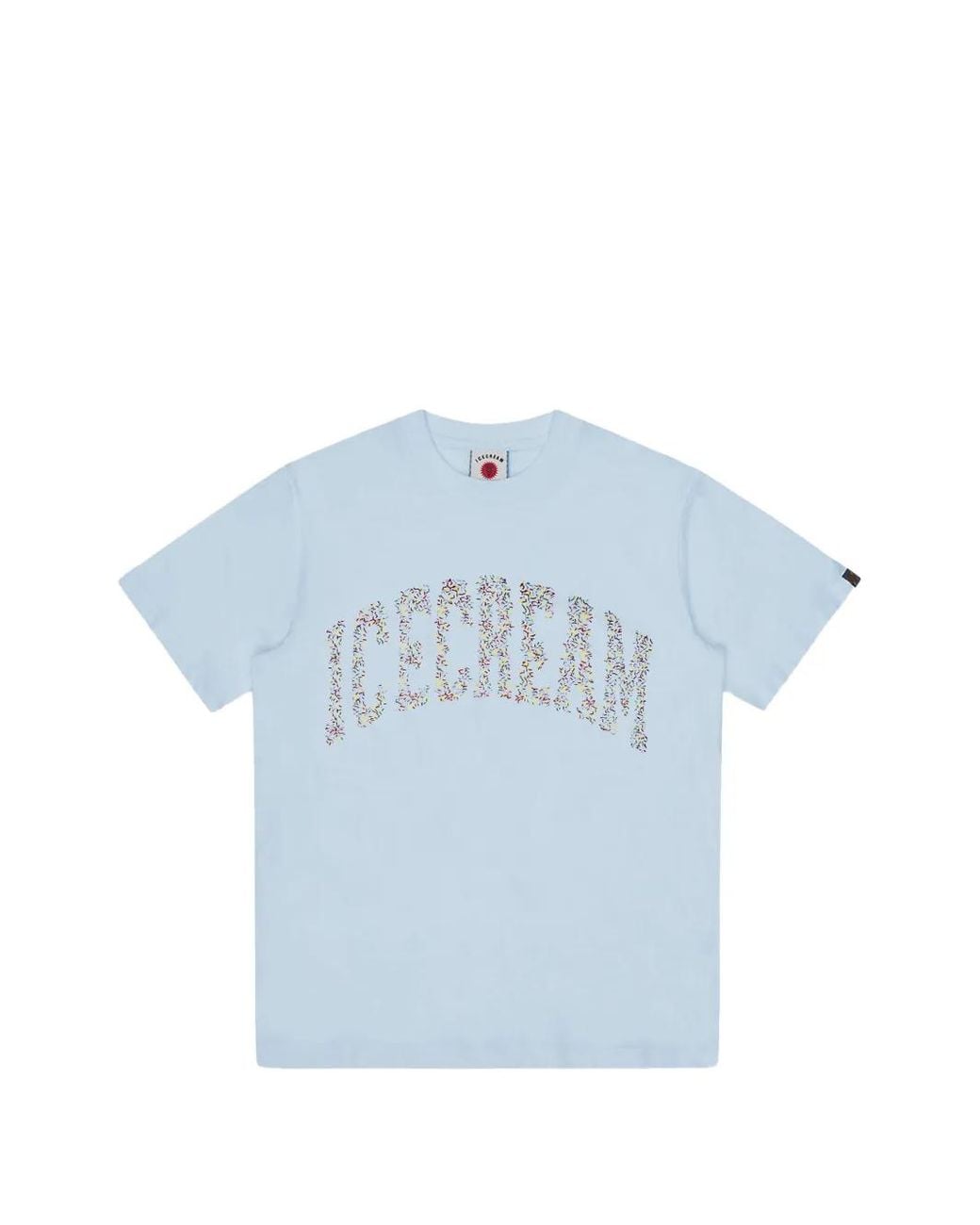 ICECREAM Blue Logo-Detail T-Shirt for men