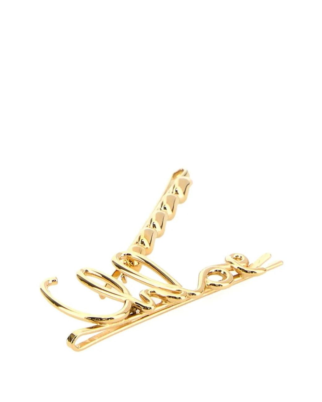Chloé Metallic Iconic Hair Clips Set