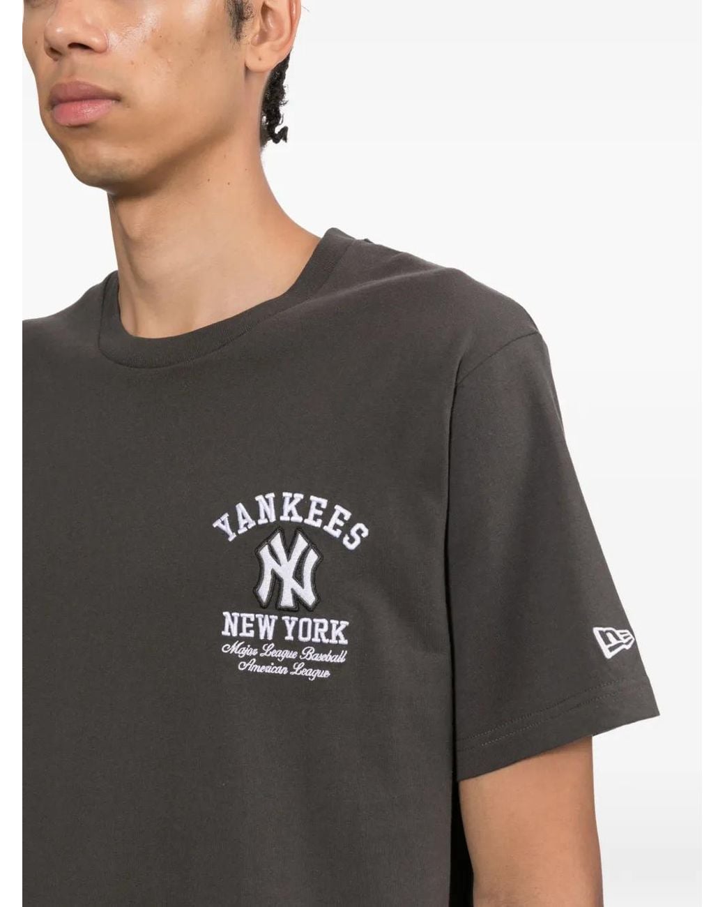 KTZ Black Logo-Embroidered T-Shirt for men