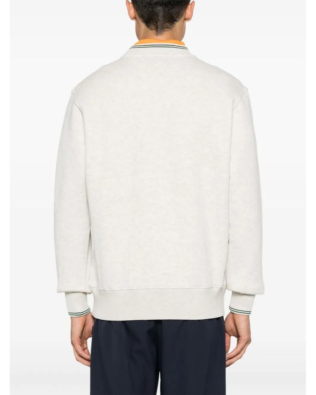Autry White Logo-Print Sweatshirt for men