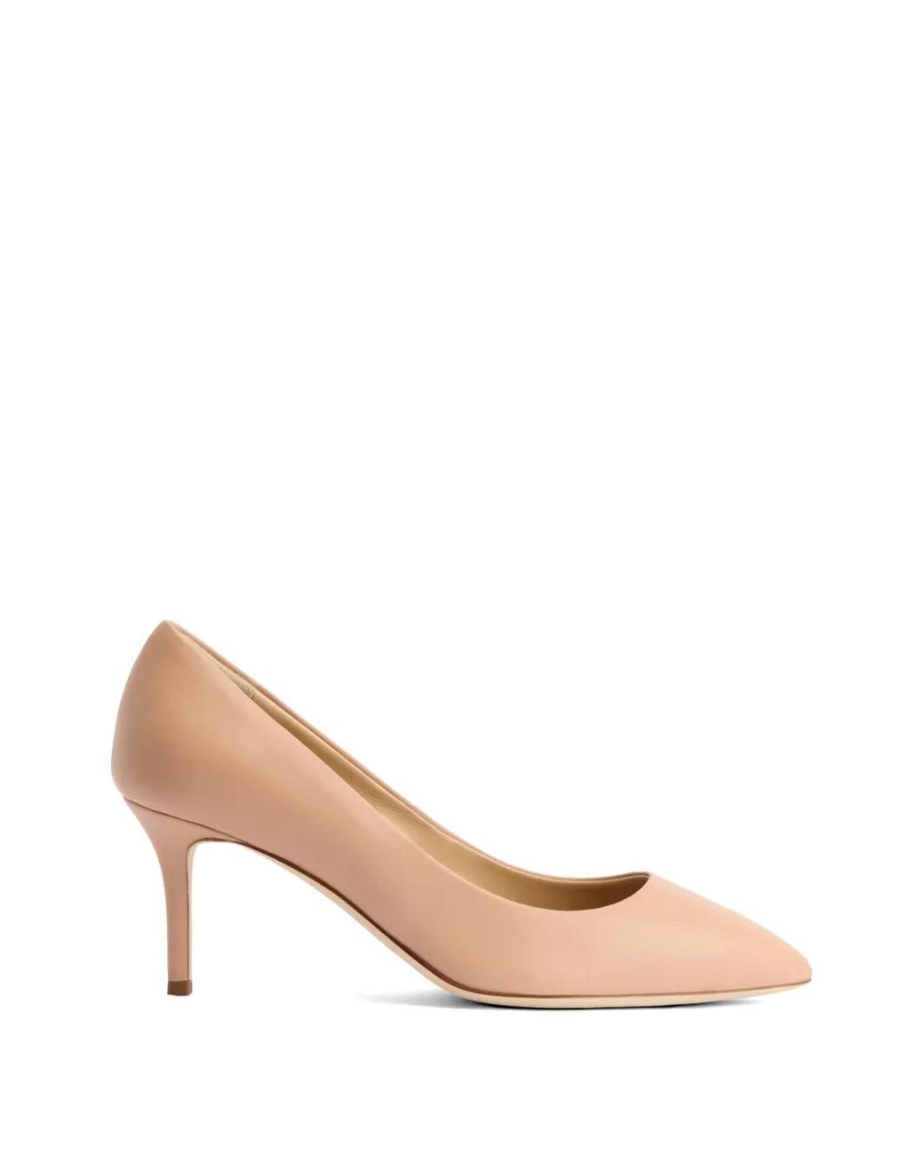 Giuseppe Zanotti Natural Leather Lucrezia Pumps