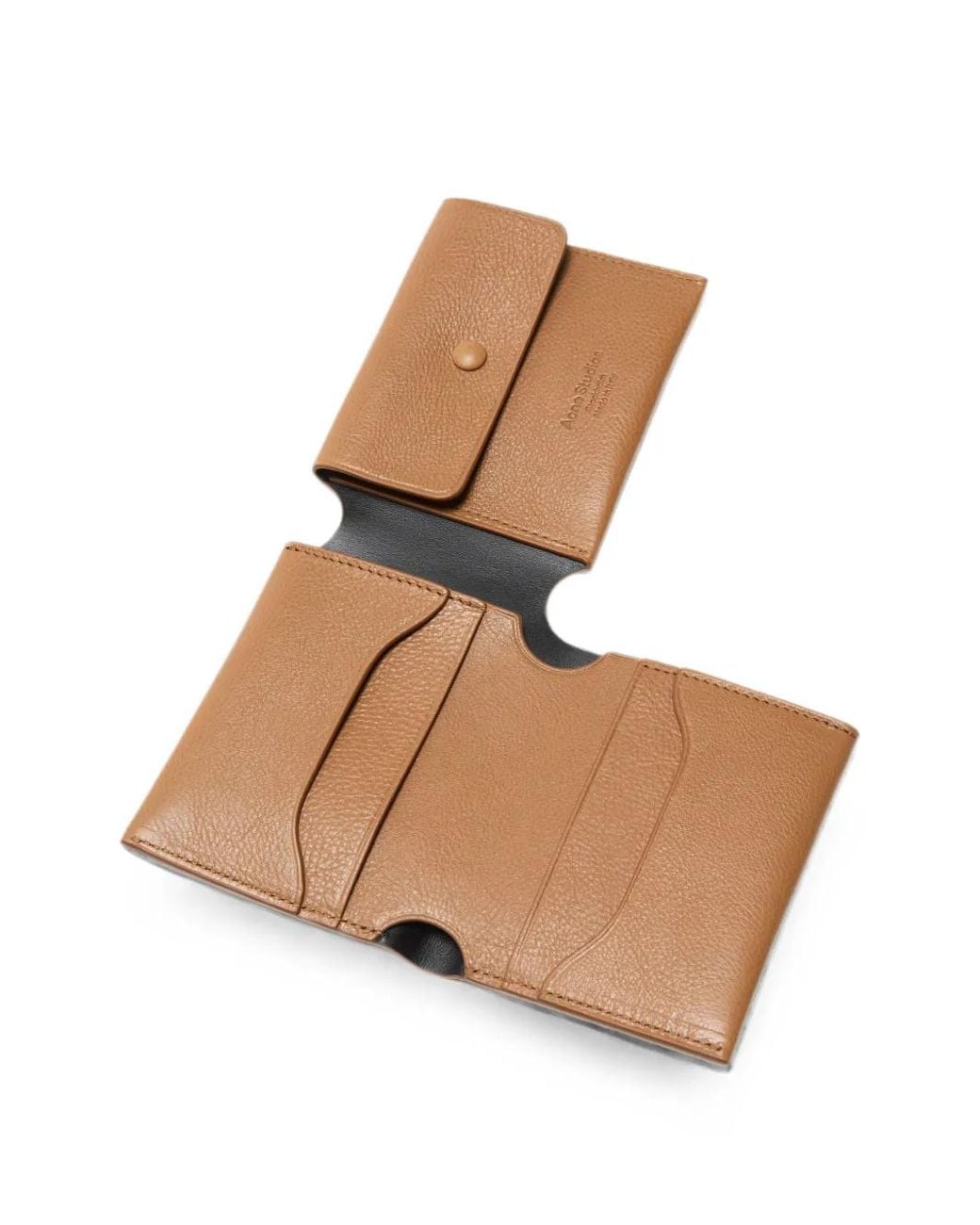Cartera Plegable Acne de color Brown